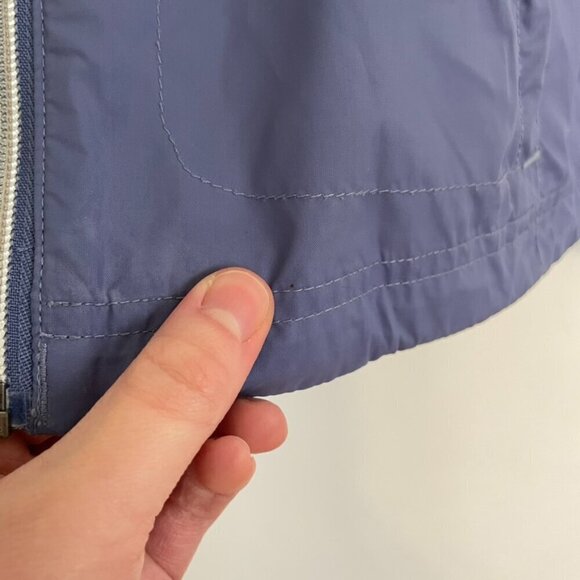 COLUMBIA Switchback II Jacket Solid Periwinkle Purple Blue Windbreaker Active M - Picture 9 of 16